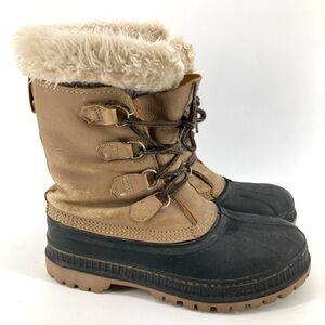 Sorel Kaufman Men's Caribou Boot Waterproof Winter Boots Buff